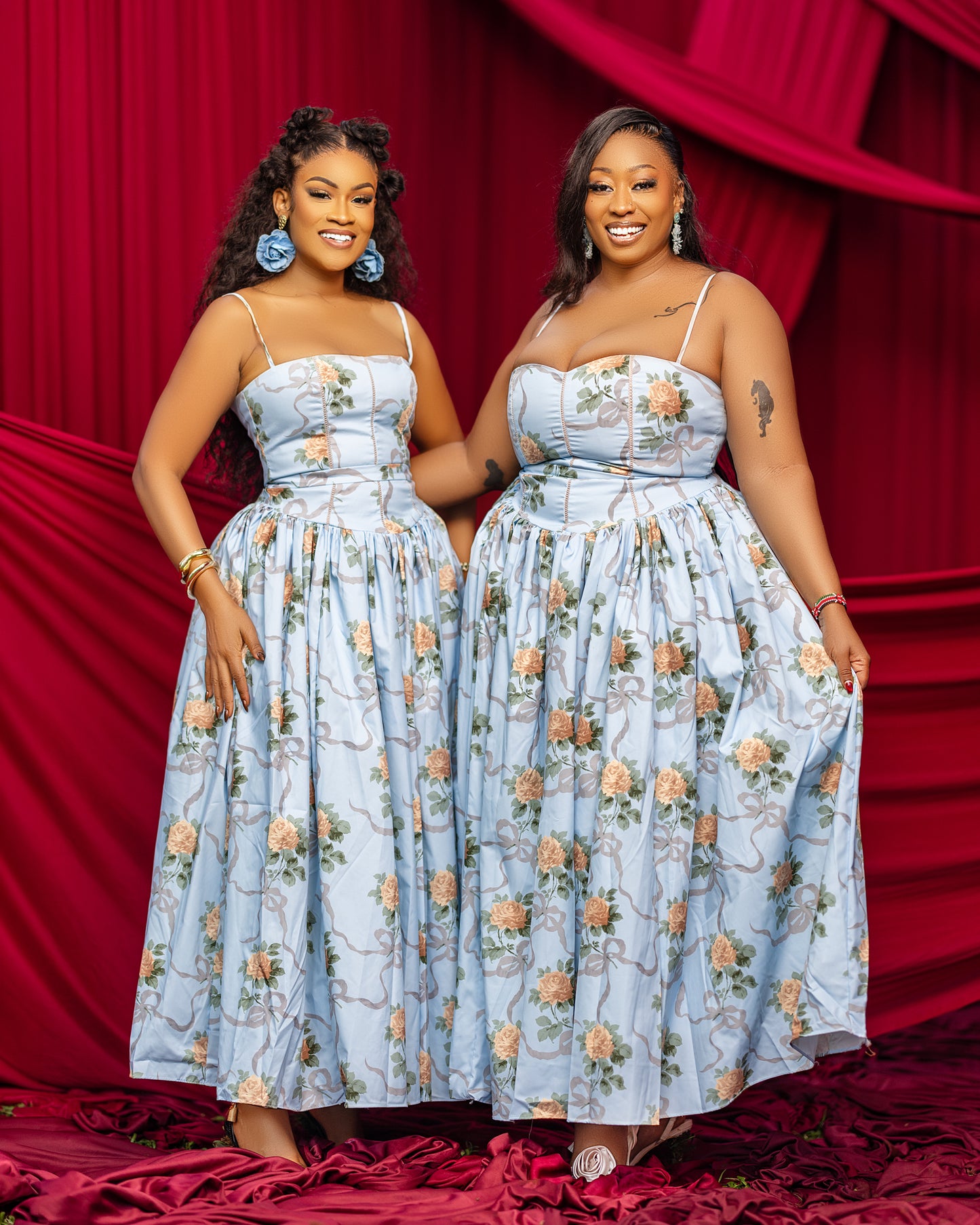 BLUE BELL MUSE DRESS
