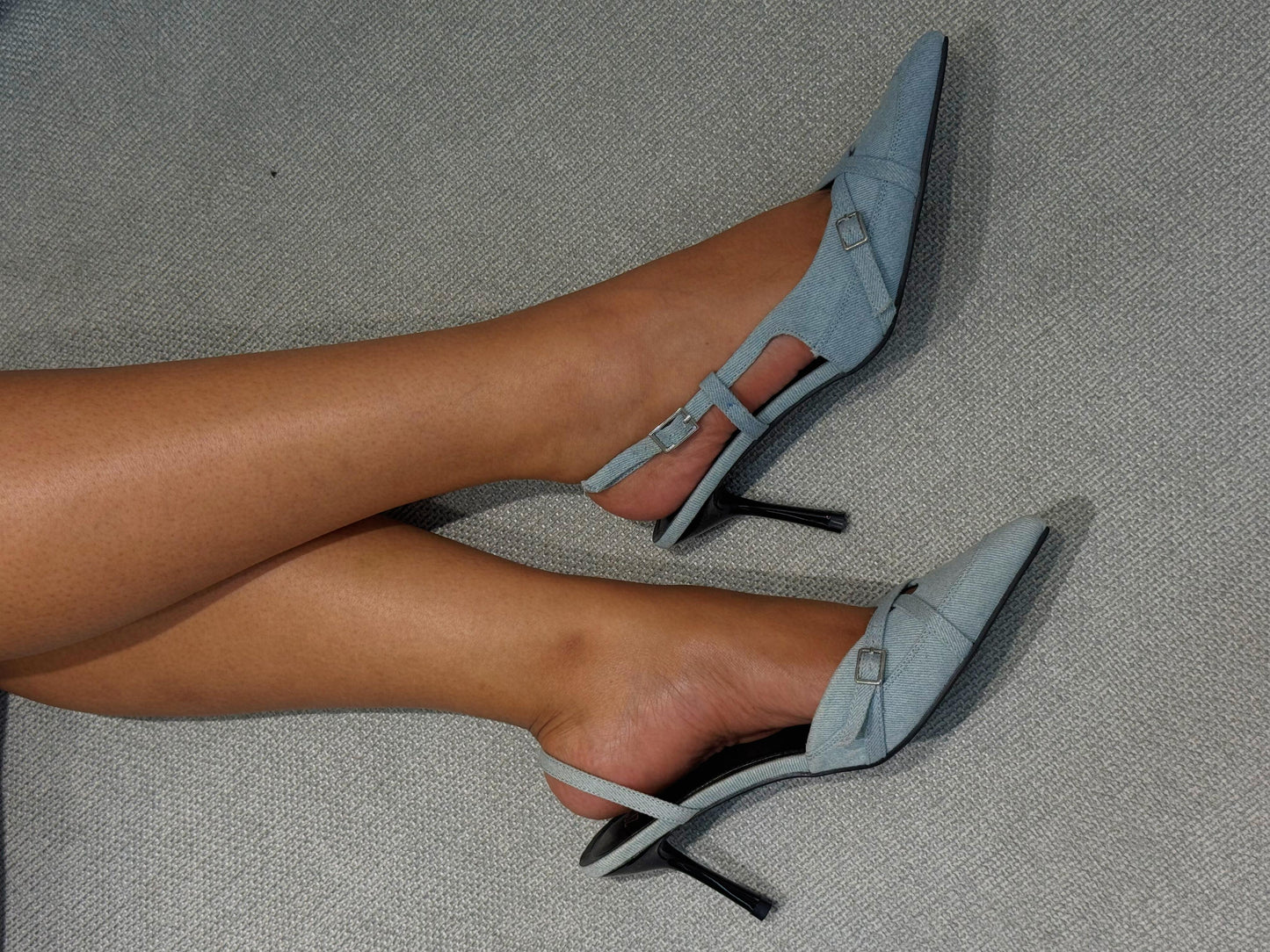PURE DENIM HEEL