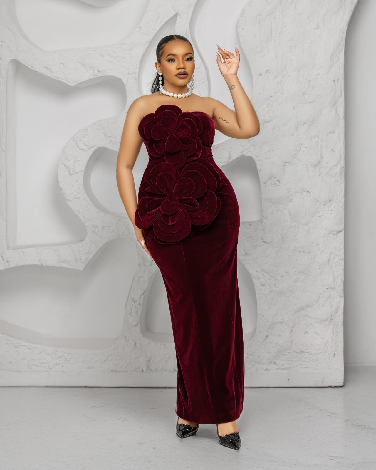 MILA VELVET GOWN