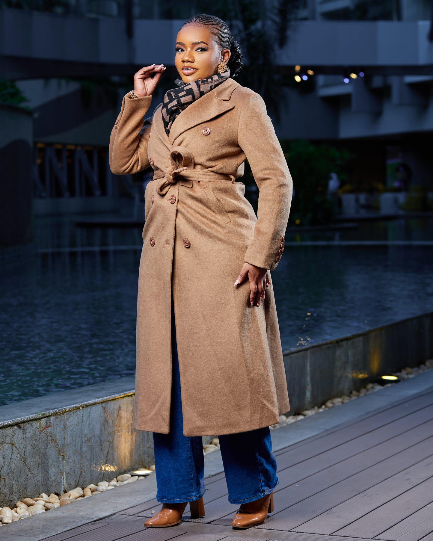 TUNIC TRENCH COAT