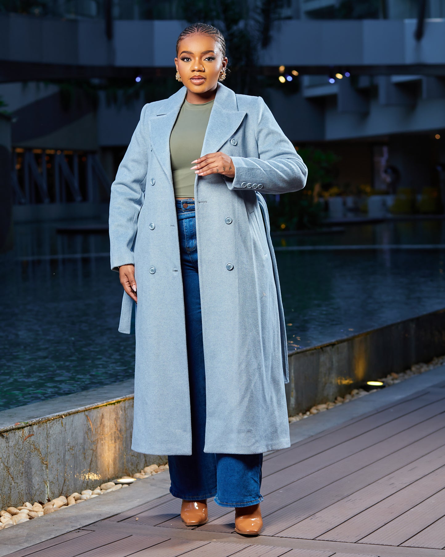 TUNIC TRENCH COAT