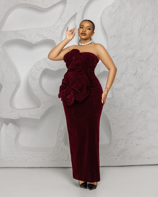 MILA VELVET GOWN